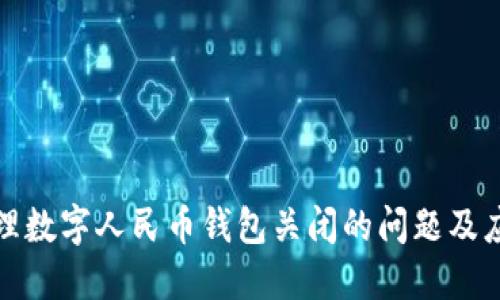 如何处理数字人民币钱包关闭的问题及应对策略