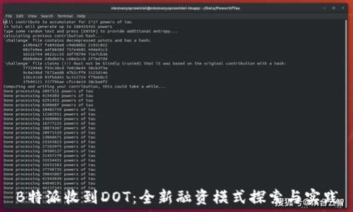  
B特派收到DOT：全新融资模式探索与实践
