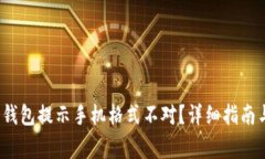  如何解决数字钱包提示手机格式不对？详细指南