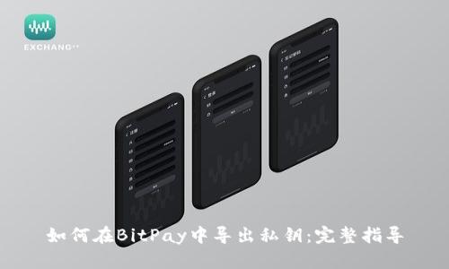如何在BitPay中导出私钥：完整指导
