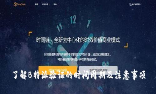了解B特派验证的时间周期及注意事项