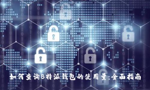 如何查询B特派钱包的使用量：全面指南