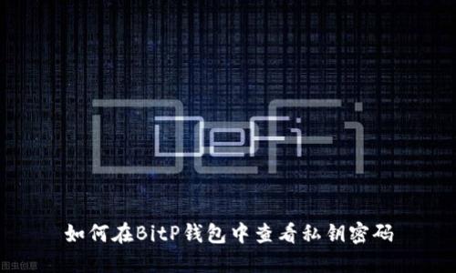 如何在BitP钱包中查看私钥密码