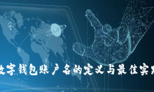 数字钱包账户名的定义与最佳实践