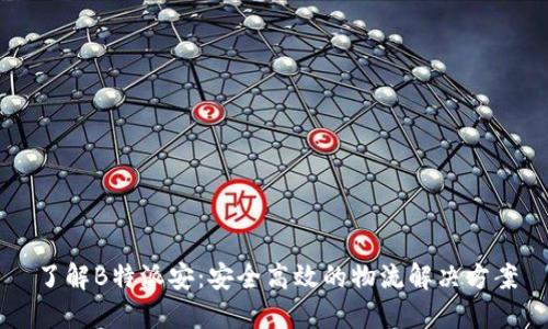 了解B特派安：安全高效的物流解决方案